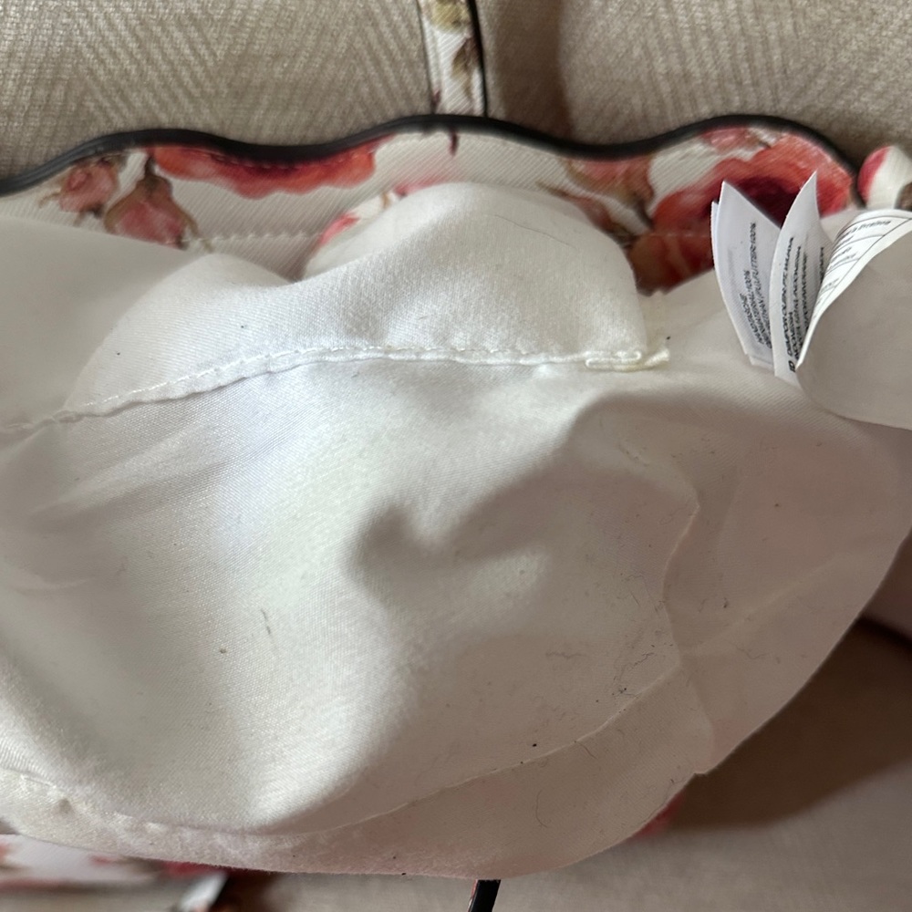 Aldo Floral White and Pink Women's Tote Bag - Picture 11 of 11